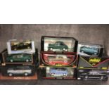 9 vintage model cars