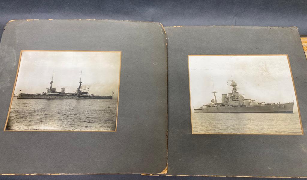 Nauticalia photography A group of original photographs of HMS Hood plus Edwardian era ones of HMS - Image 5 of 5