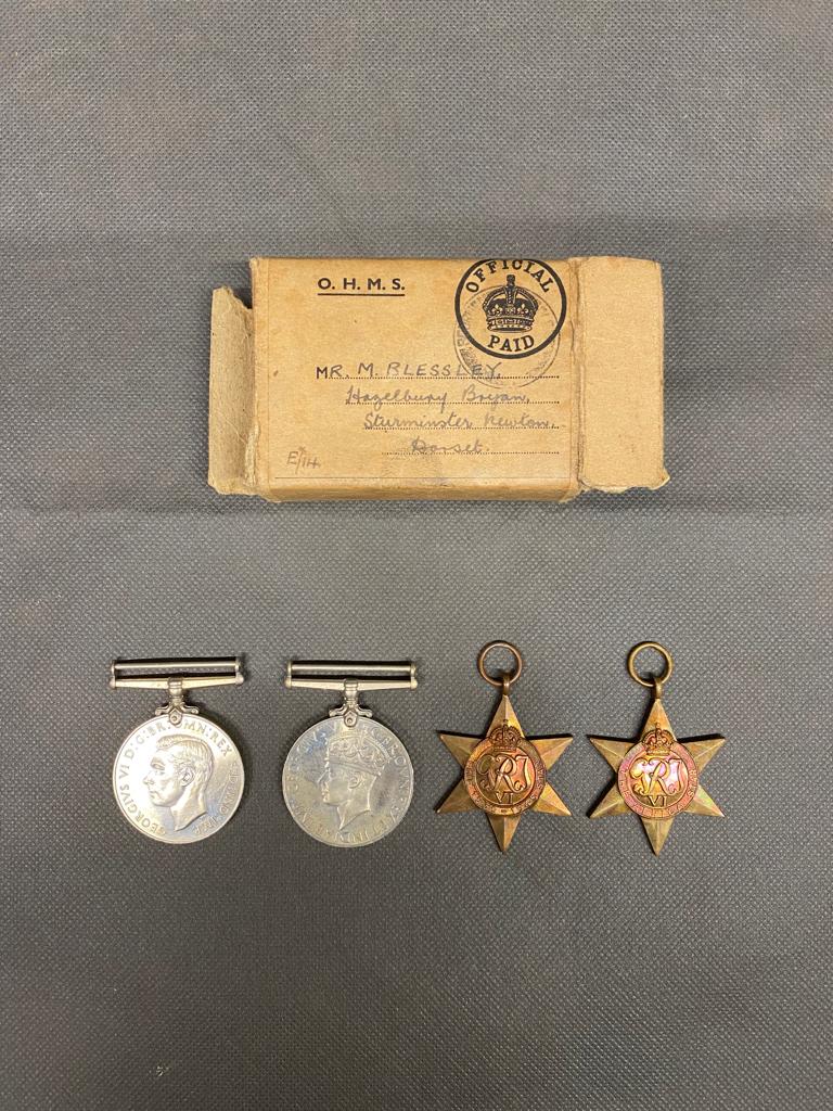 4 x WW2 service medals