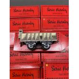 Hornby Hachette 0 Gauge tin plate carriages, clockwork usage only, 20 in total all boxed and mint