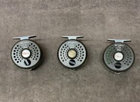 Fly reels and Spools Orvis 3 Battenkill Disc 7/8 fly reels made in England (Hard/BFR?) all loaded.