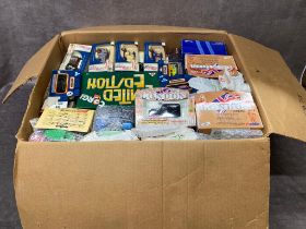A large box of around 100 days gone model cars