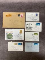 A small group Envelopes addressed to the Duke of Gloucesterâ€™s secretary to various addresses in