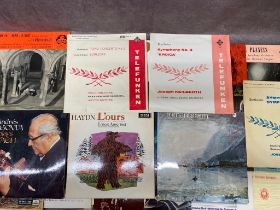 Selection of classical vinyls albums, all near mint