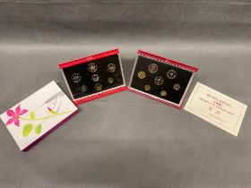 2 x Hong Kong proof coin sets 1988 and 1997