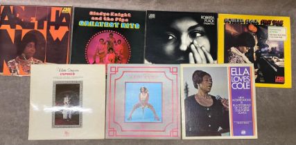 Roberta Flack and various women of soul, all near mint