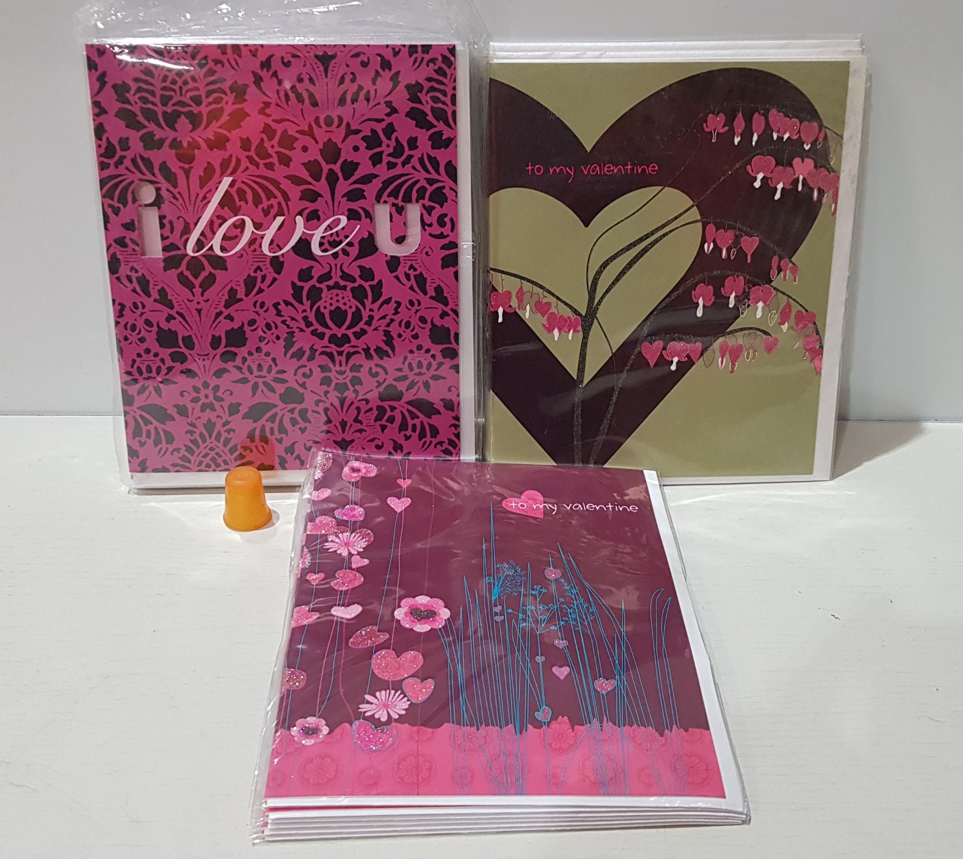 2000+ BRAND NEW VALENTINES DAY CARDS I.EI LOVE YOU- TO MY VALENTINE ETC -ETC - IN 4 BOXES WITH