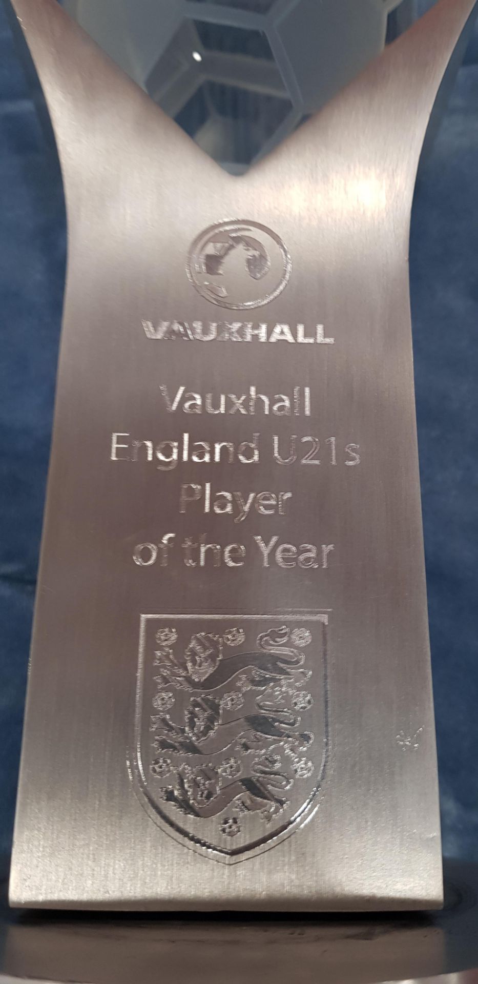 7 X FOOTBALL PLAYER AWARDS NOT NAMED IE. VAUXHALL ENGLAND U21'S PLAYER OF THE YEAR (NO YEAR), 4 X - Image 7 of 7