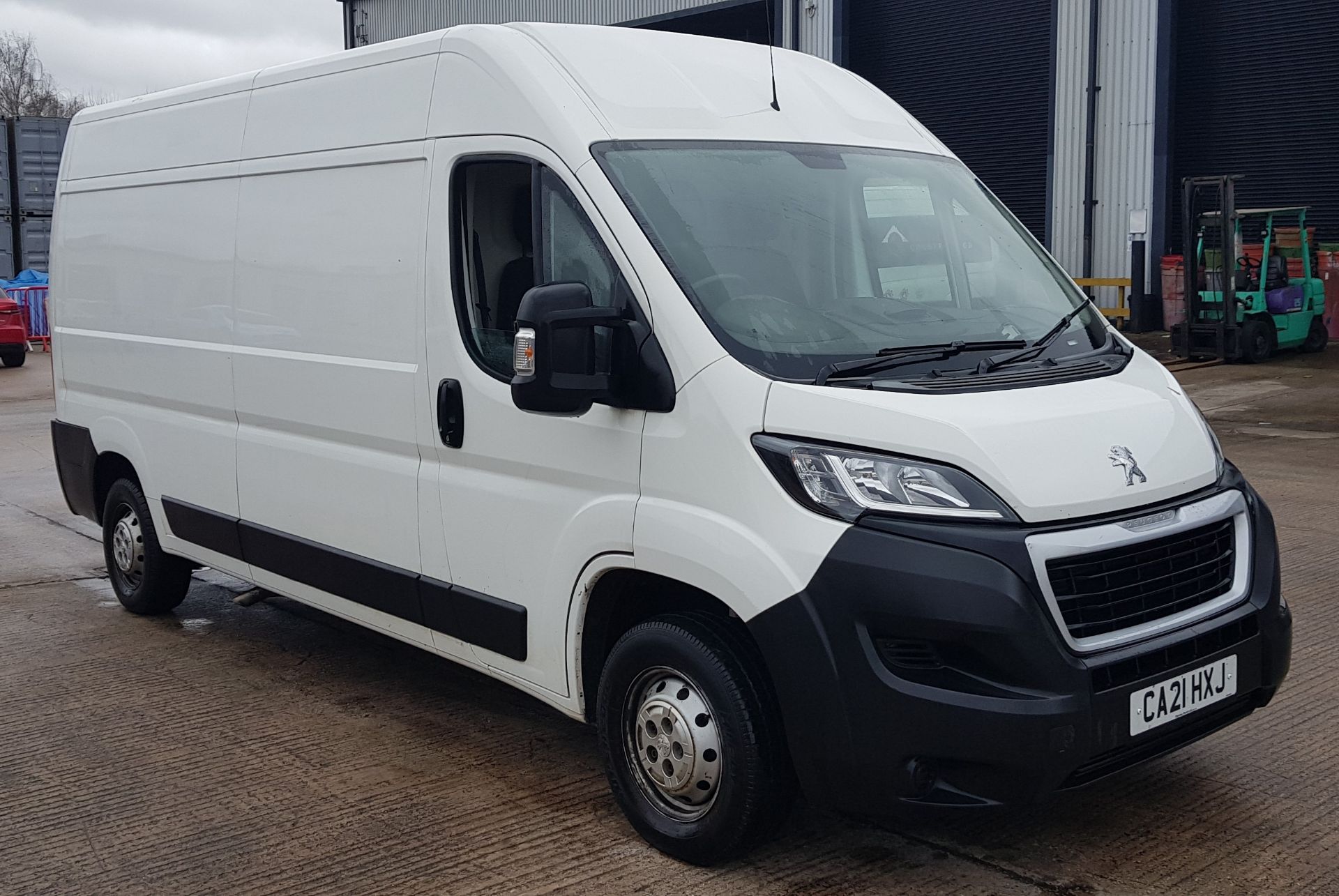 WHITE PEUGEOT BOXER 335 PRO L3H2 BHDI PANEL VAN 2200CC REG : CA21HXJ MILEAGE: 64,138 VIN NUMBER: