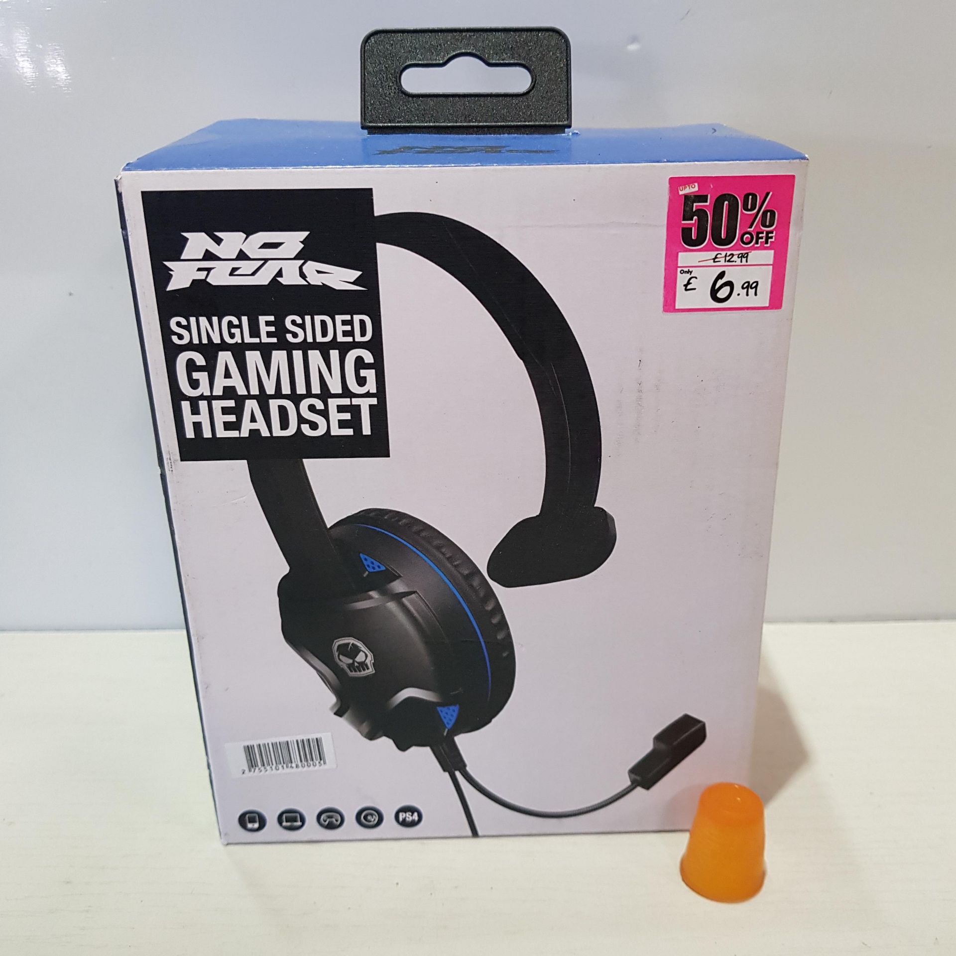 21 X NO FEAR SINGLE SIDED GAMING HEADSET