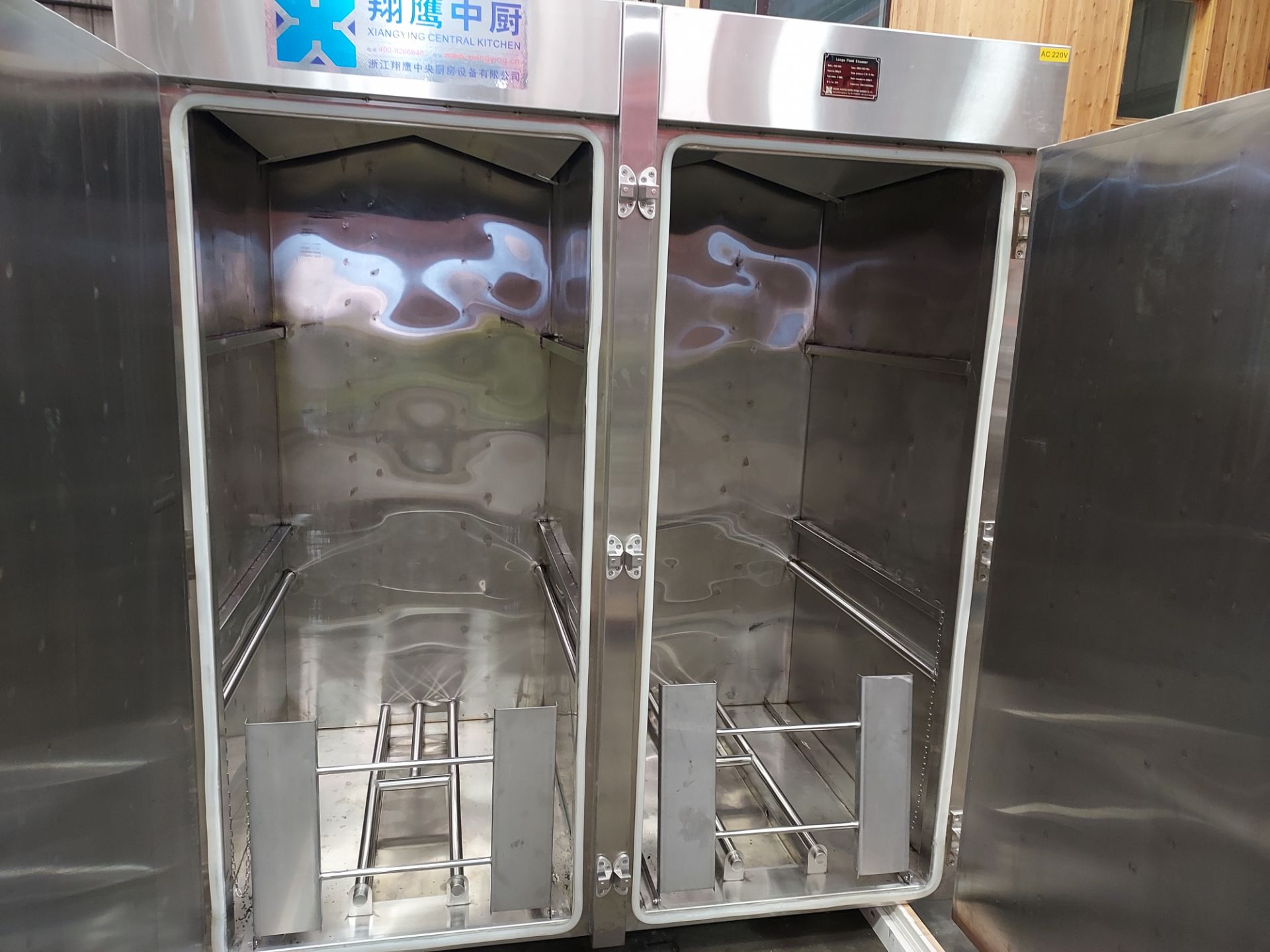BRAND NEW STAINLESS STEEL COMMERCIAL FOOD STEAMING CABINET FOR WHOLESALE FOOD PRODUCTION BY - Image 5 of 10