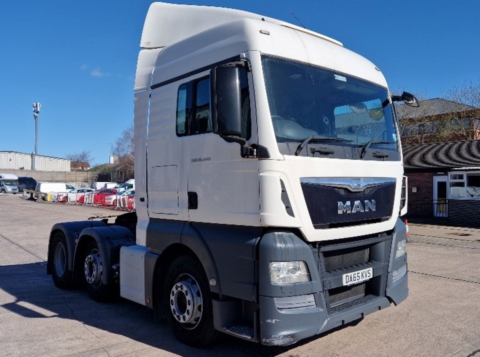 WHITE MAN TGX 26.440 TRACTOR HAULAGE UNIT, REG NO: DA65 KVS, ENGINE SIZE: 12419CC, DATE OF