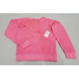 30 X BRAND NEW COOLKIDS PINK CREW NECK JUMPERS WITH HANGING STRINGS ( ALL IN SIZE AGE 10 ) - IN 2