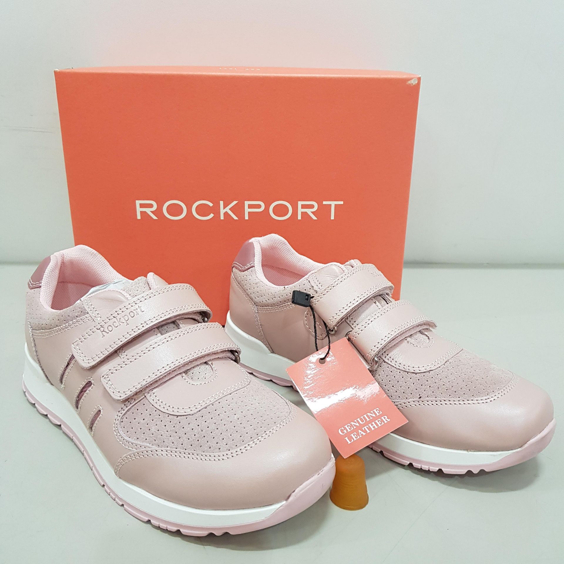 8 X BRAND NEW BOXED ROCKPORT ARBOR TRAINERS ALL IN PINK -ALL IN SIZE CHILD UK 11