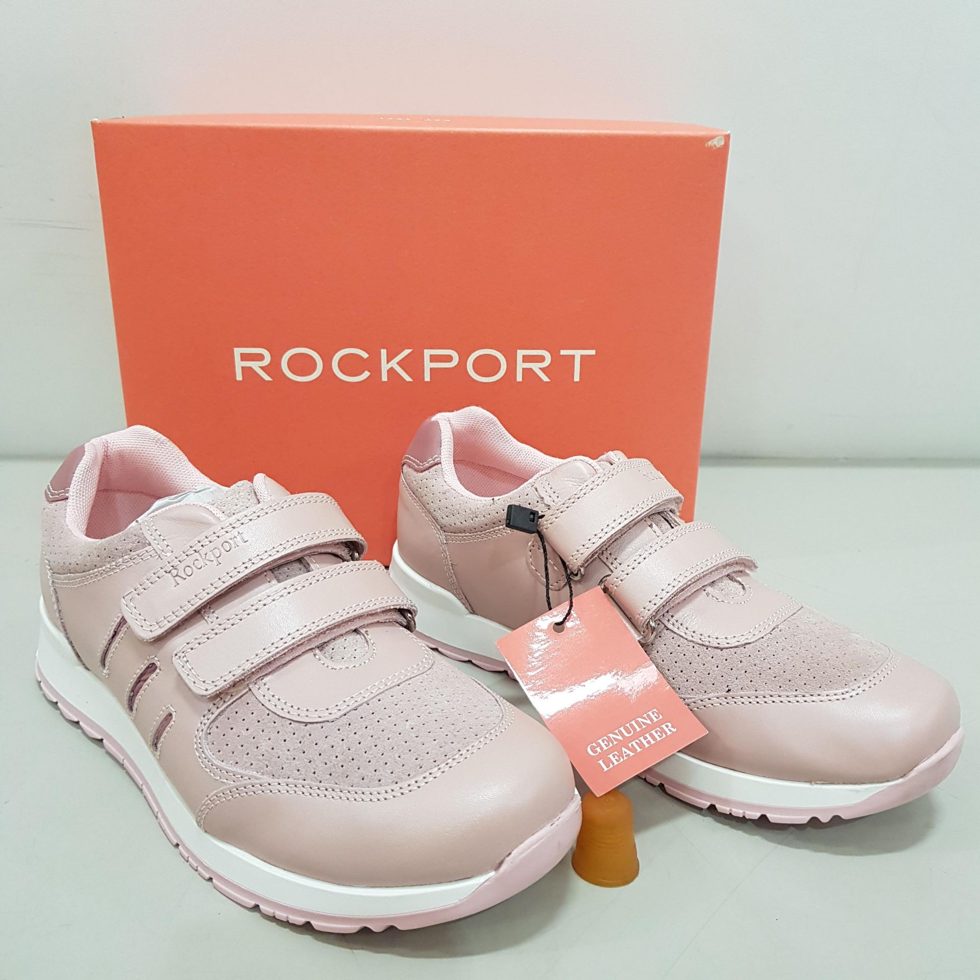 7 X BRAND NEW BOXED ROCKPORT ARBOR TRAINERS ALL IN PINK SIZE CHILD UK 10