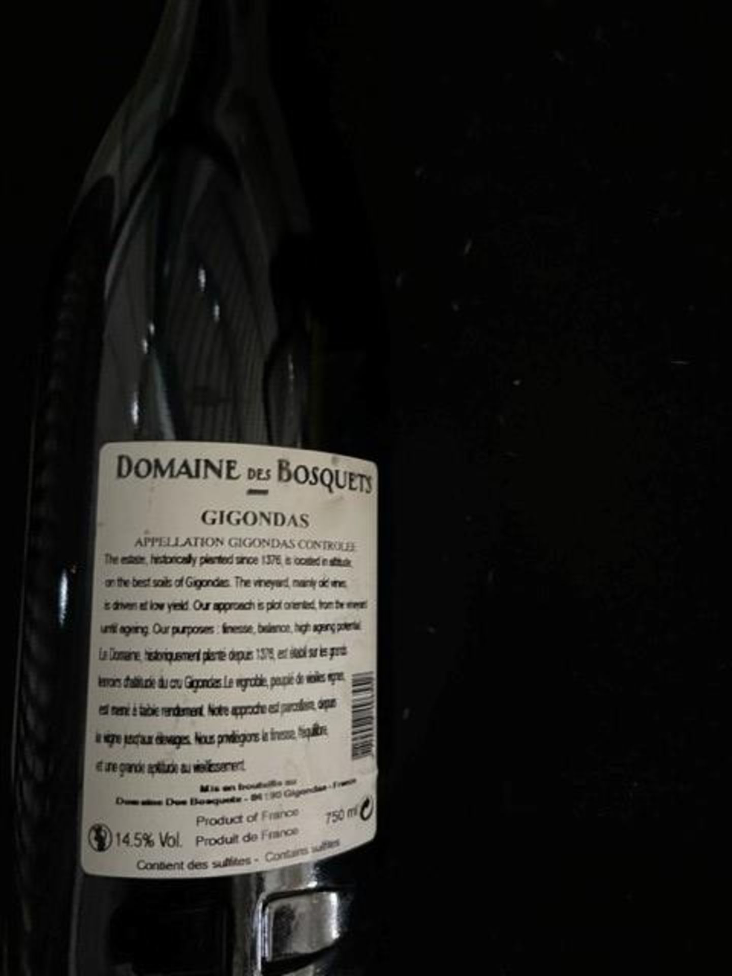 13 X BOTTLES OF ALCOHOL IE 12 X 70CL MOONSHINE VODKA AND 1 X RED WINE 2019 DOMAIN DES BOSENINS *** - Image 3 of 4