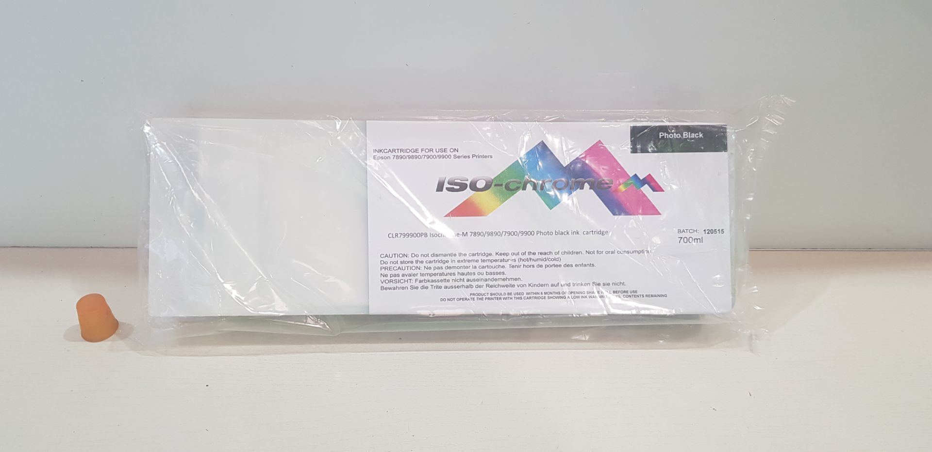 4 X BRAND NEW ISO-CHROME M AND SX INK CARTRIDGE FOR USE ON EPSON IN MATTE BLACK, 2 X LIGHT CYAN