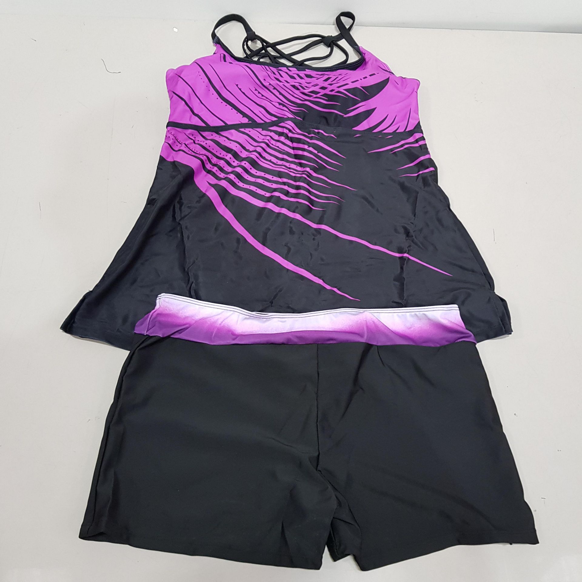 20 X BRAND NEW WOMAN 2 PIECE TANKINI SWIM / BEACH WEAR - IN SIZES TO INCLUDE S / 3 XL / L / 5 XL ETC