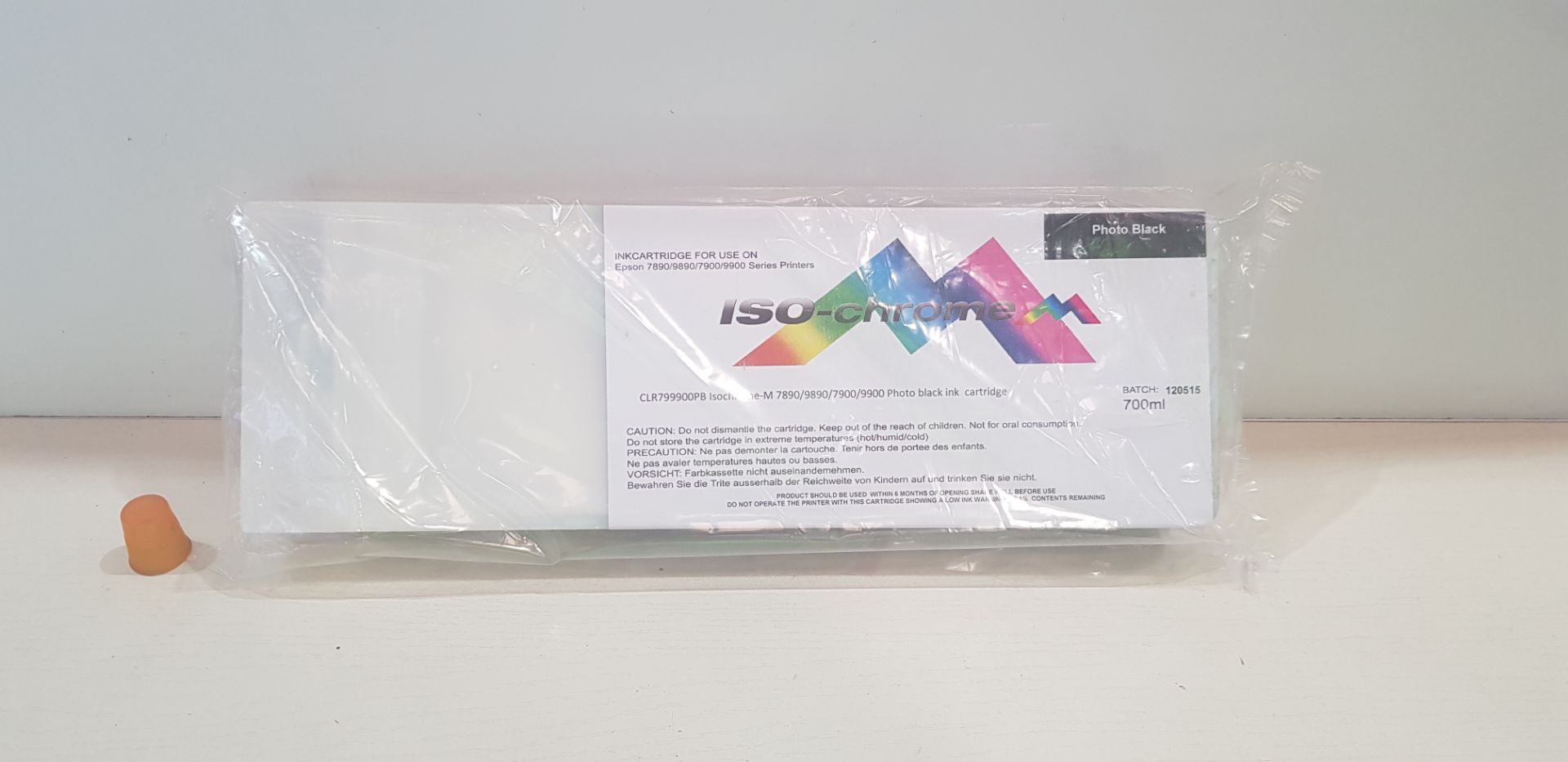 4 X BRAND NEW ISO-CHROME SX INK CARTRIDGE FOR USE ON EPSON IN PHOTOBLACK, CYAN, MAGENTA AND YELLOW