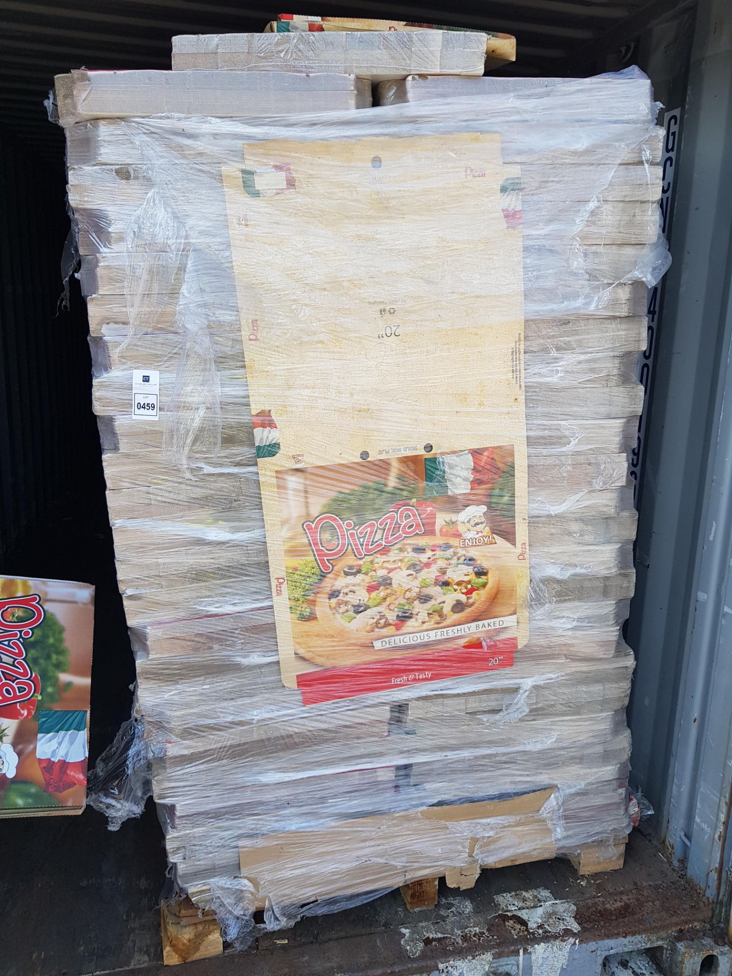2160 X BRAND NEW 20 INCH PIZZA BOXES ON PALLET