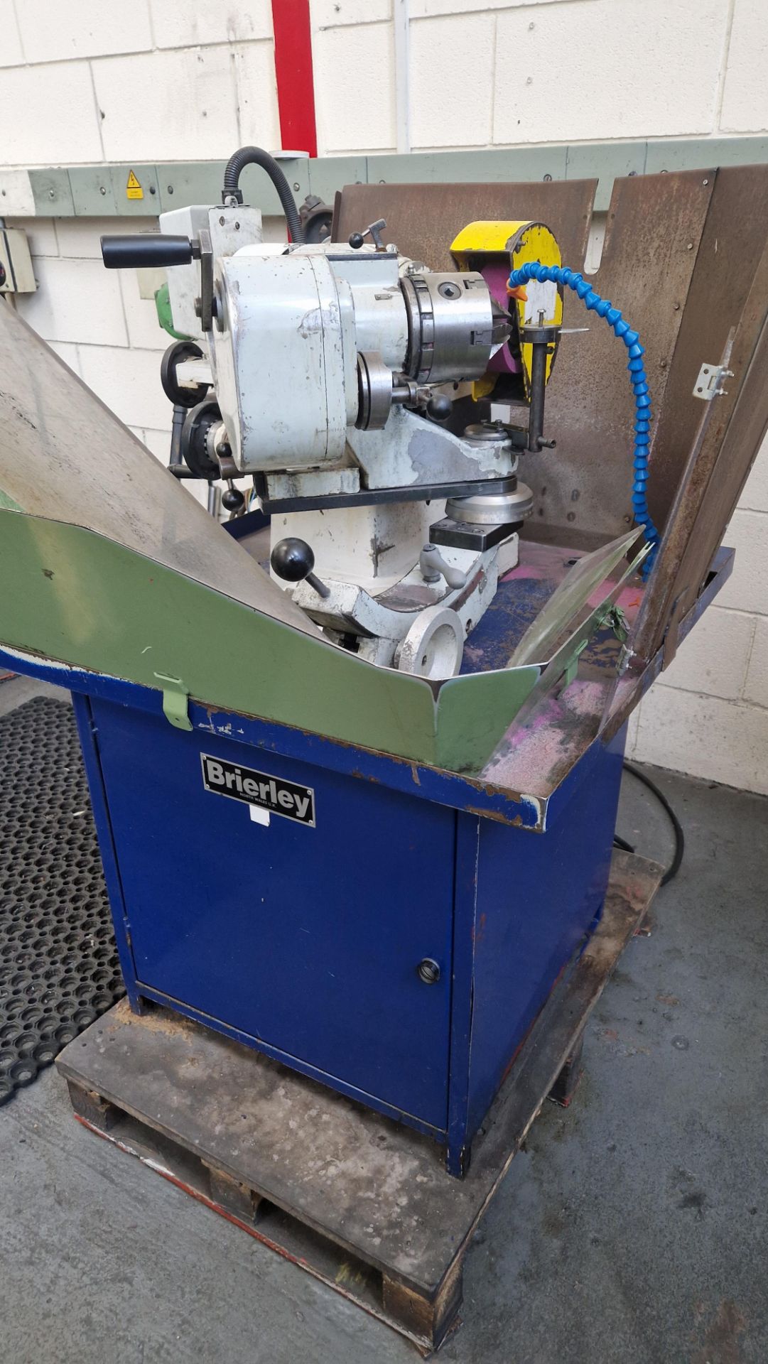 BRIERLEY ZB32/2 DRILL GRINDER, SERIAL NUMBER 990650BB