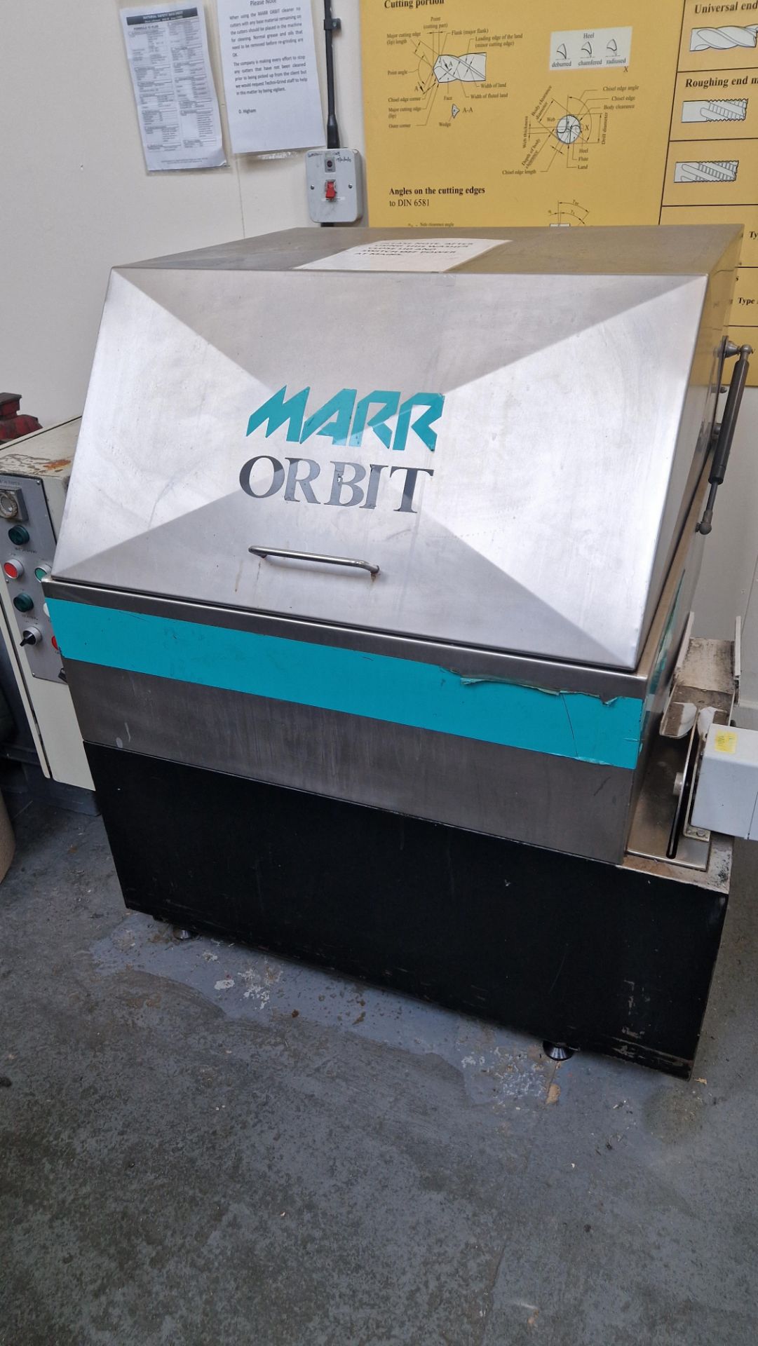 MARR ORBIT PARTS WASHER SERIAL NUMBER RBO226