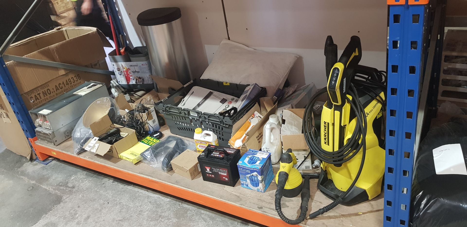 20 PIECE MIXED LOT CONTAINING 1 X KARCHER K4 FULL CONTROL POWER WASHER / QUEST HAND HELD STEAM