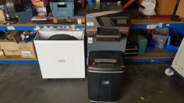 4 PIECE MIXED LOT CONTAINING 1 X HP OFFICEJET PRO 8600 PLUS ALL IN ONE PRINTER / 1 X TROTEC B400 AIR