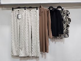 5 PIECE MIXED BRAND NEW CLOTHING LOT CONTAINING 5 X JANE LUSHKA PANTS/DRESSES/SHIRTS IN VARIOUS