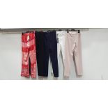 5 PIECE MIXED BRAND NEW PANTS LOT CONTAINING 3 X JOSEPH RILKOFF PANTS, 1 X PAIGE JEANS - 1 X