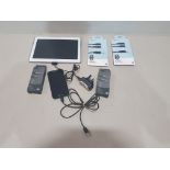 6 PIECE MIXED LOT CONTAINING 1X SAMSUNG TABLET 10 INCH SCREEN 16GB WITH CHARGER, 1X MOTOROLA