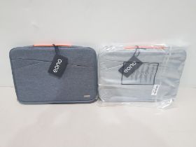 22 X EONO LAPTOP CASE SLEEVE 15-15.6 INCH IN GREY