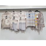 5 PIECE MIXED BRAND NEW CLOTHING LOT CONTAINING 3 X KINROSS CASHMERE BLOUSES & 2 X KINROSS