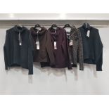 5 PIECE MIXED BRAND NEW CLOTHING LOT CONTAINING 4 X ANIA SCHIERHOLT JACKETS/JUMPERS AND 1 X JANE