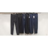 5 PIECE MIXED BRAND NEW PANTS LOT CONTAINING 4 X CHARLOTTE SPARRE PANTS AND 1 X JANE LUSHKA PANTS