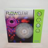 12 X BRAND NEW FLOW CLEAR LAZY-Z-SPA HOT TUB FLOATING LIGHT WITH 4 LED IN 4 COLOURS ( YELLOW , RED ,