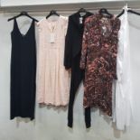 5 PIECE MIXED BRAND NEW CLOTHING LOT CONTAINING 1 X OCEAN BAY DRESS, 1 X CHARLOTTE SPARRE DRESS, 1 X