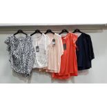 5 PIECE MIXED BRAND NEW CLOTHING LOT CONTAINING 1 X LUISA CERANO TOP, 1 X KINROSS TOP, 1 X ZYGA TOP,