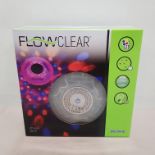 12 X BRAND NEW FLOW CLEAR LAZY-Z-SPA HOT TUB FLOATING LIGHT WITH 4 LED IN 4 COLOURS ( YELLOW , RED ,