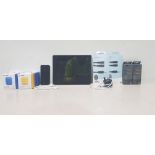 14 PIECE MIXED LOT CONTAINING 1 X APPLE IPAD 4TH GEN 16GB STORAGE, 2X STEREO SPLITTER, 2X 3.5MM JACK