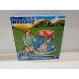 9 PIECE BRAND NEW MIXED POOL LOT CONTAINING 7 X BESTWAY CANDYVILLE BABY INFLATABLE PADDLING POOL