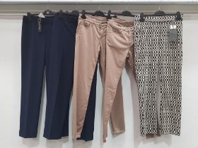 5 PIECE MIXED BRAND NEW PANTS LOT CONTAINING 3 X RAFFAELLO ROSSI PANTS AND 2 X JOSEPH RILKOFF