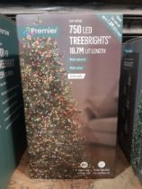 3 X BRAND NEW PREMIER 750 LED TREEBRIGHTS - 1 X MULTI-COLOURED - 1 X WHITE - 1 RAINBOW - MULTI