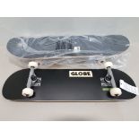 4 X BRAND NEW GLOBE SKATEBOARDS (BLACK) RRP-£89.99 PP