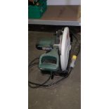 1 X METABO 110 V ( CS23-355) METAL CUTTING CHOP SAW ( GOOD WORKING CONDITION )