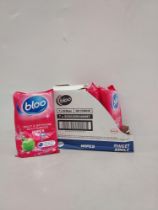 900 PIECE LOT CONTAINING BLOO TOILET & BATHROOMS MULTI-SURFACE WIPES, SWEET APPLE FRAGRANCE, 36