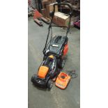 1 X YARN FORCE 40 V CORDLESS LAWNMOWER ( GR40V) INCLUDES BATTERY AND CHARGER ( FULLY WORKING