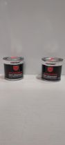 28 X BRAND NEW FORTRESS ANTI-RUST PRIMER - ANTI CORROSIVE FORMULA - IN GREY COLOUR - 250 ML