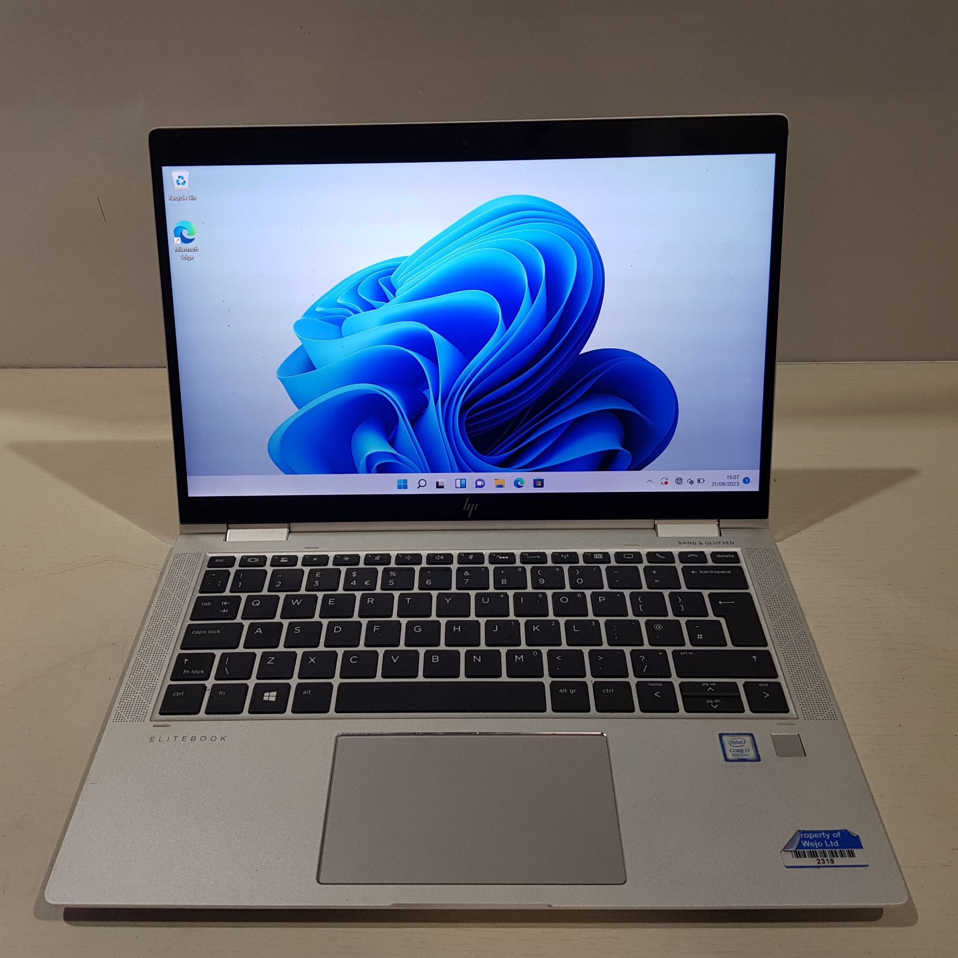 1 X HP ELITEBOOK X 360 1030 G3 / 2 IN 1 LAPTOP / TABLET TOUCHSCREEN / INTEL CORE I7-8650U / 256 GB