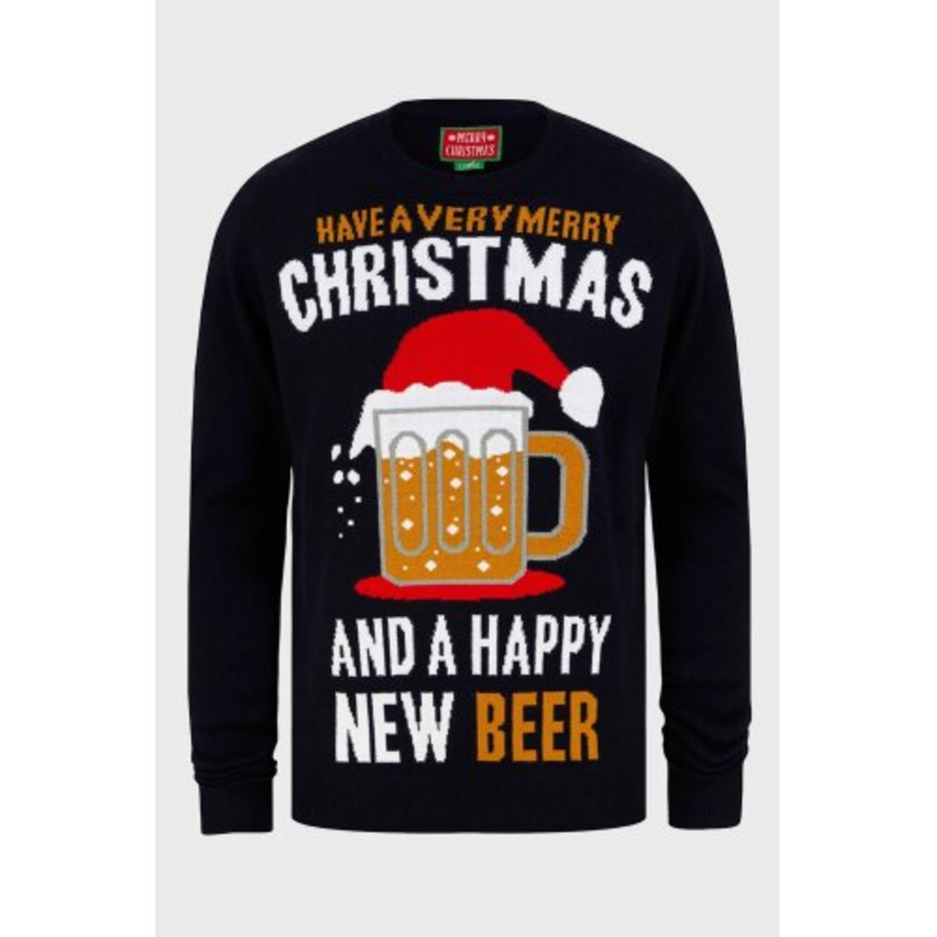 12 X BRAND NEW MIXED CHRISTMAS CLOTHING LOT CONTAINING 6 X EAT SLEEP BEER REPEAT CHRISTMAS NOVELTY - Image 2 of 2